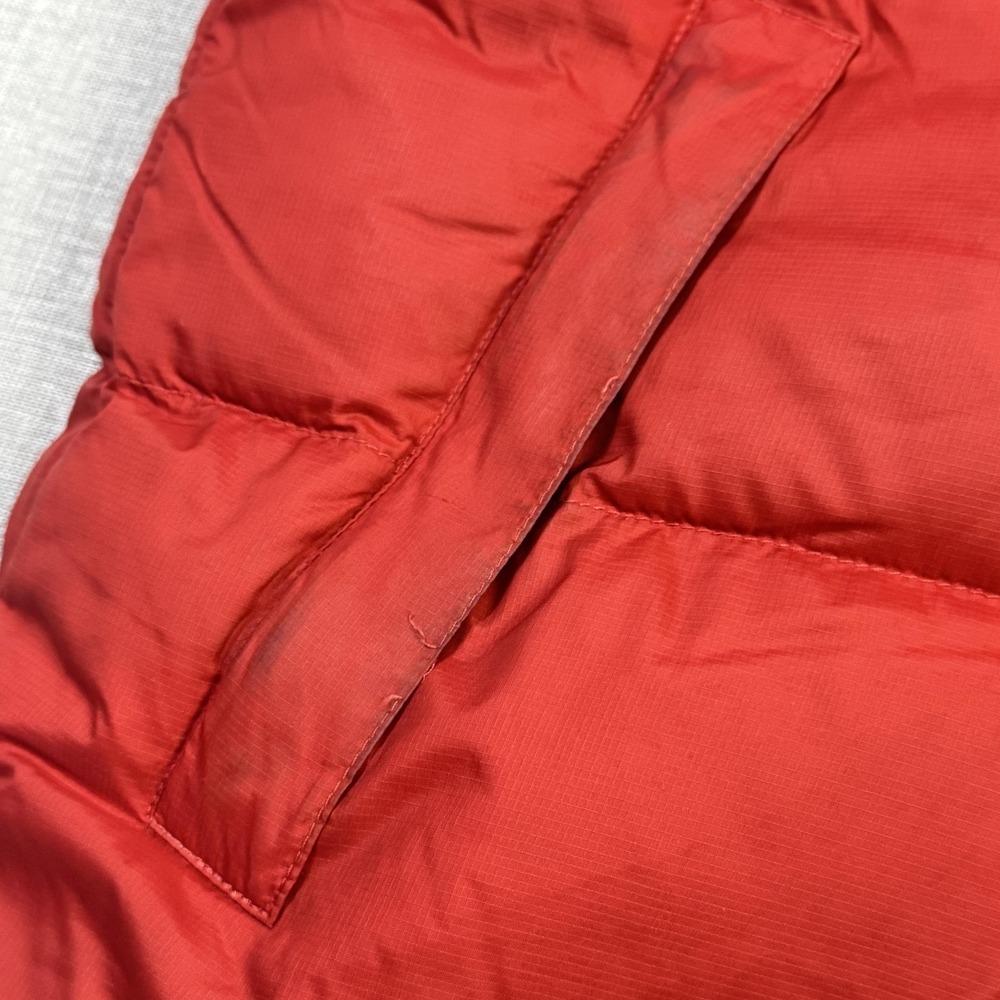 The North Face Puffer Jacket Mens Large Red Hooded 700 Fill Down Insulated - Picture 12 of 16